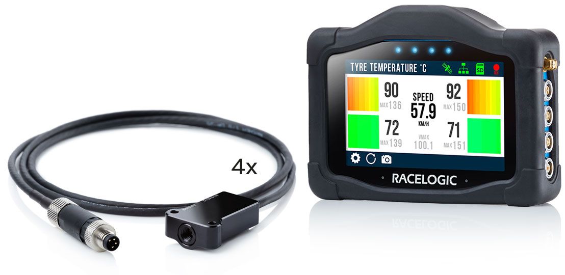 Vbox Automotive Racelogic Tyre Temperature Monitoring System